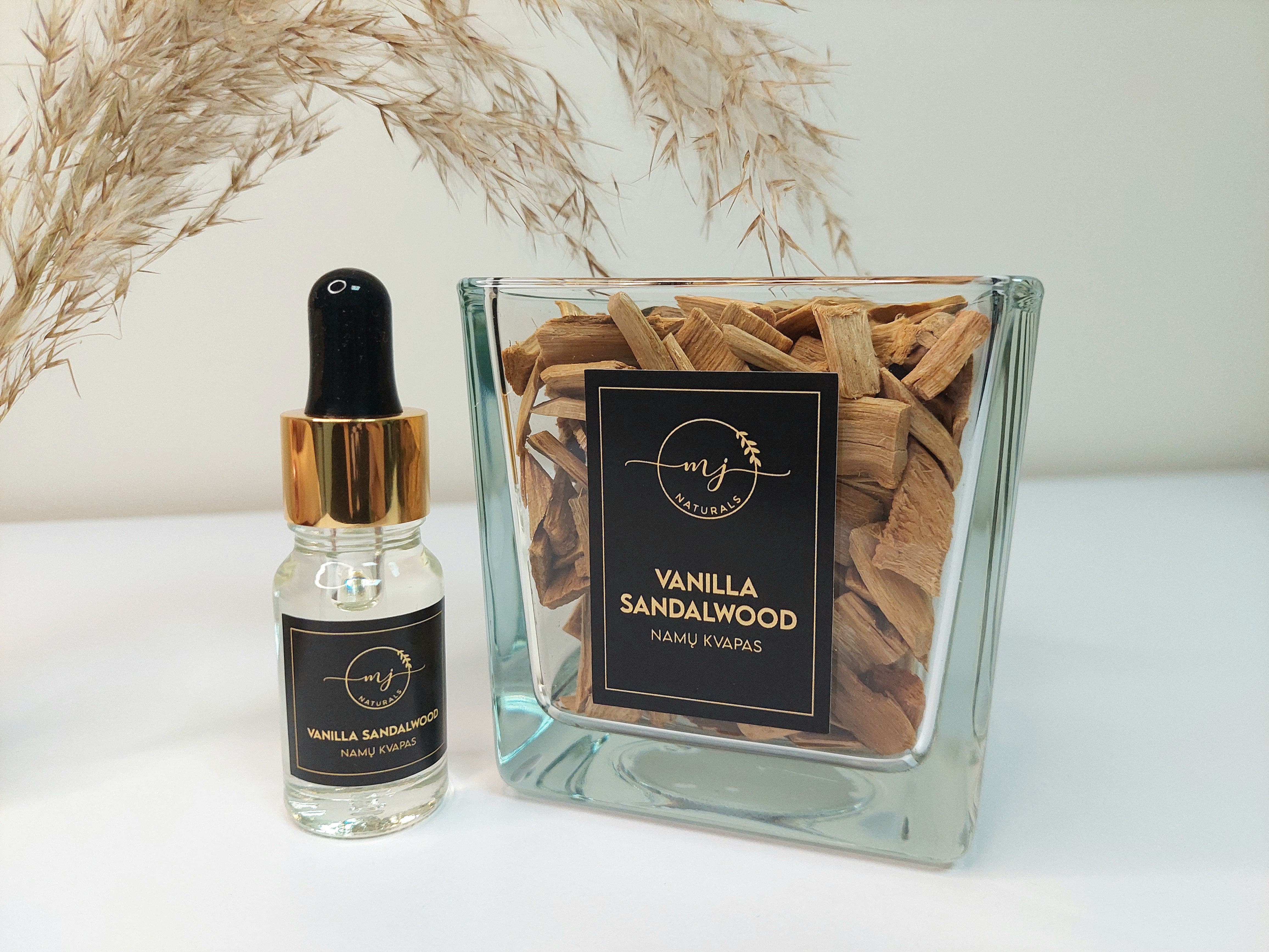 Namų kvapas su mediena VANILLA SANDALWOOD