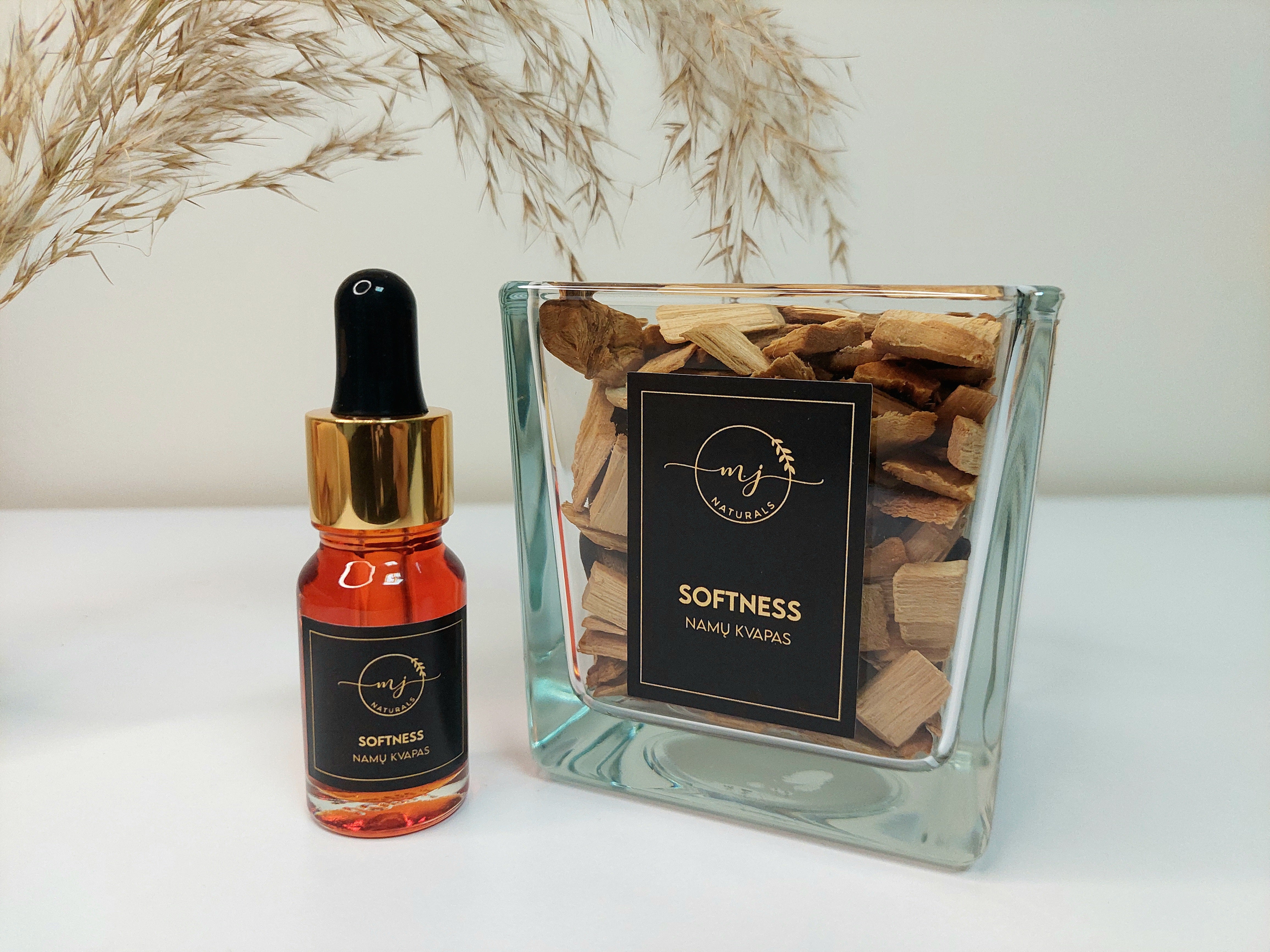 Namų kvapas su mediena SOFTNESS